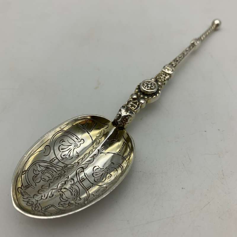 Sterling Silver 1911 Coronation - Anointing' Spoon (Boxed)