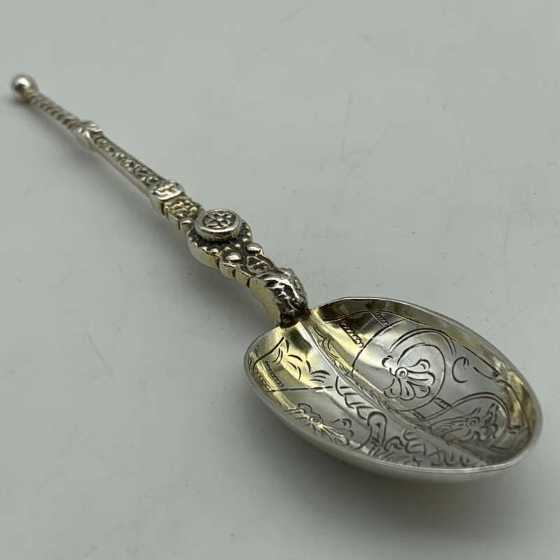 Sterling Silver 1911 Coronation - Anointing' Spoon (Boxed)