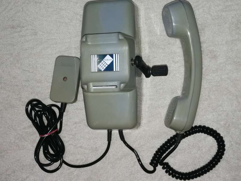 Historic Rotary Phone by Telkom