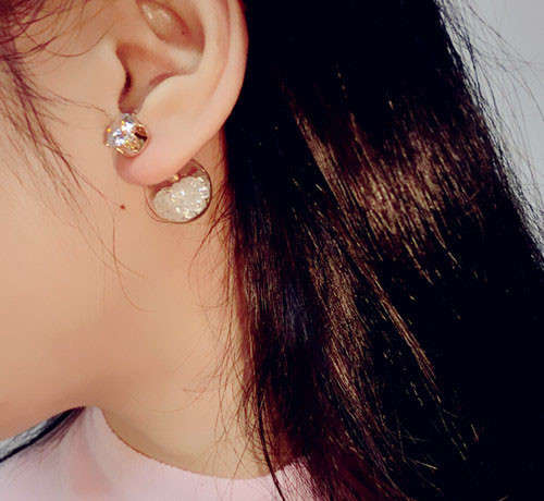 DOUBLE SIDED EARRINGS