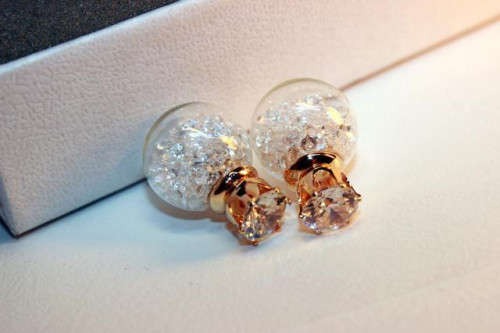 DOUBLE SIDED EARRINGS
