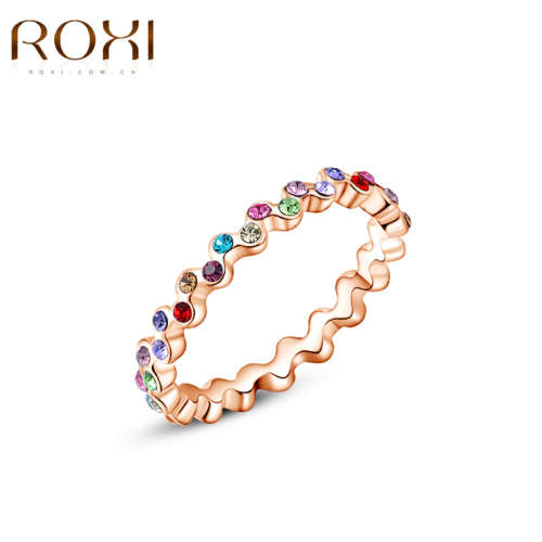 ROXY PARTY RING WITH CRYSTALS