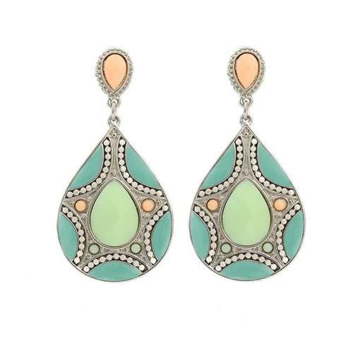 CHARMING ETHNIC TIBETAN EARRINGS