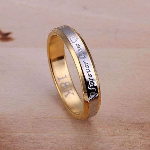 925 SILVER PLATED FOREVER LOVE MOOD TRACKER RING - SIZE 8