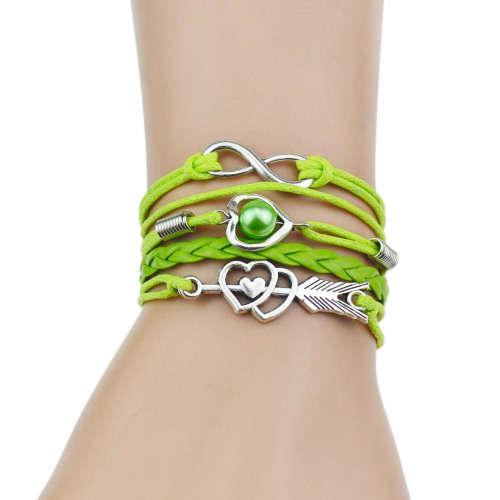 ***HOT SELLING*** CHARM LEATHER BRACELET