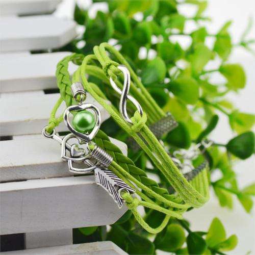 ***HOT SELLING*** CHARM LEATHER BRACELET