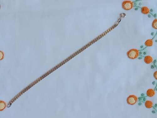 Black Friday Sale!!9ct Yellow Gold Triple Curb Link Bracelet (5.4g)