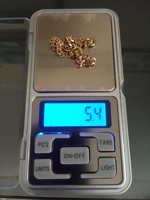 Black Friday Sale!!9ct Yellow Gold Triple Curb Link Bracelet (5.4g)