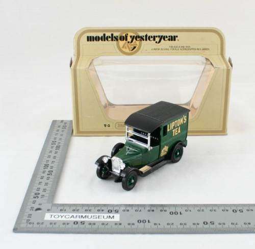 MATCHBOX Models of Yesteryear Y5-4 1927 Talbot Van Lipton's Tea (with Crest) Variation 2