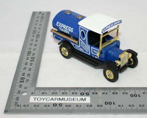 MATCHBOX Models of Yesteryear Y3-4 1912 Ford Model T Tanker Express Diary Variation 1