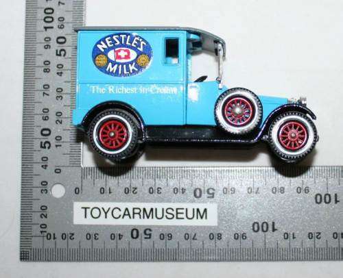 MATCHBOX Models of Yesteryear Y5-4 1927 Talbot Van Nestle's Variation 3 NO BOX