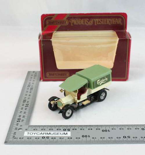 MATCHBOX Models of Yesteryear  Y13-3 1918 Crossley Carlsberg Variation 3
