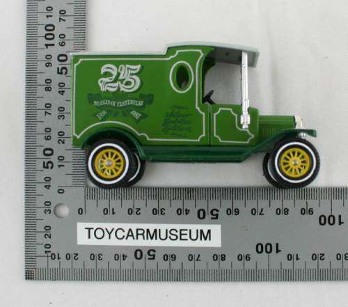 MATCHBOX Models of Yesteryear  Y12-3 1912 Ford Model T Van 25 Years Silver Jubilee Variation 4
