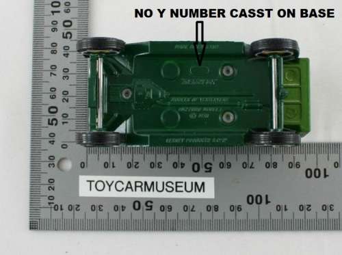 MATCHBOX Models of Yesteryear  Y12-3 1912 Ford Model T Van 25 Years Silver Jubilee Variation 4