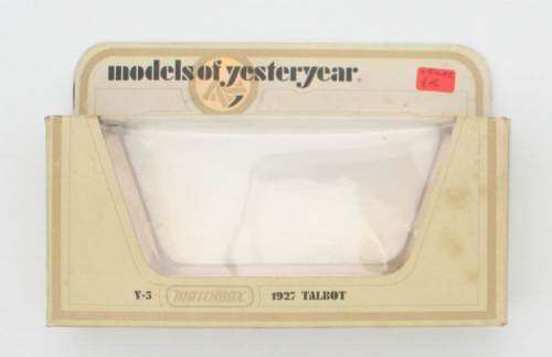 MATCHBOX Models of Yesteryear Y5-4 1927 Talbot Van Lipton's Tea (with Crest) Variation 2