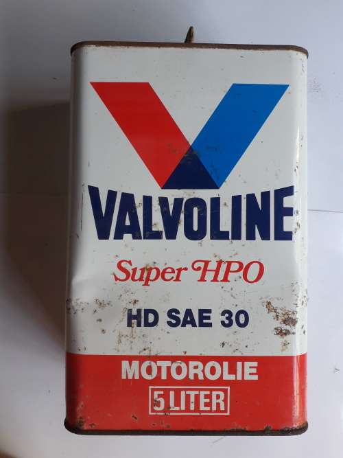 VINTAGE 5L OIL CANS LOT OF 3