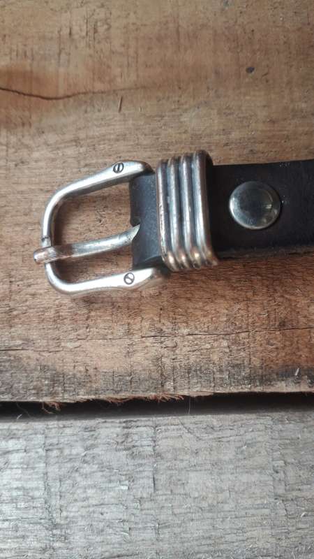 CELTIC LEATHER AND SILVER TYPE BRACELET, ''FREE COURIER'''