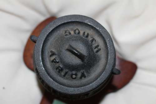 1995 Rugby world Cup Cast Iron Poitjie On Stand