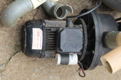 1000Watt Pool pump With Filter and Chlorinator (FWO)
