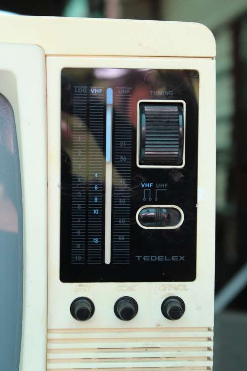 Vintage Tedelex 860 Black & White T.V (In working order)