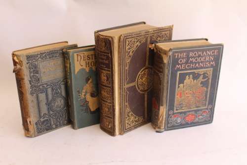 Set of rare Vintage and antique Books