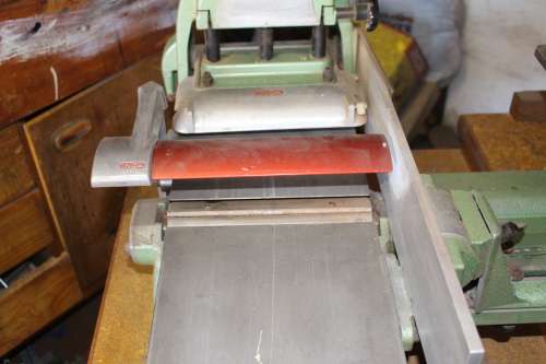 INCA.Table saw, Edge plainer & jointer, thicknesser planer & mortise table +extra parts +booklets