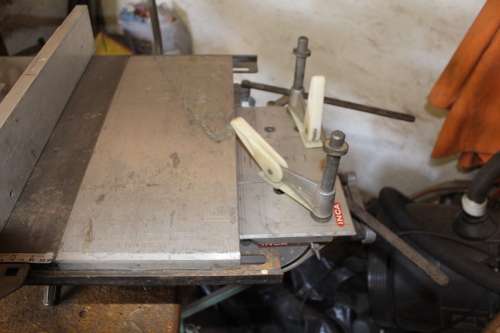 INCA.Table saw, Edge plainer & jointer, thicknesser planer & mortise table +extra parts +booklets