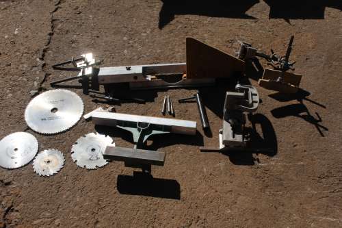 INCA.Table saw, Edge plainer & jointer, thicknesser planer & mortise table +extra parts +booklets