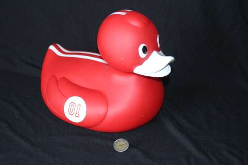 RETRO GIANT RUBBER DUCKY CHARACTER MADE BY UNIVERSAL