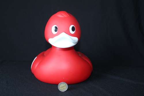 RETRO GIANT RUBBER DUCKY CHARACTER MADE BY UNIVERSAL