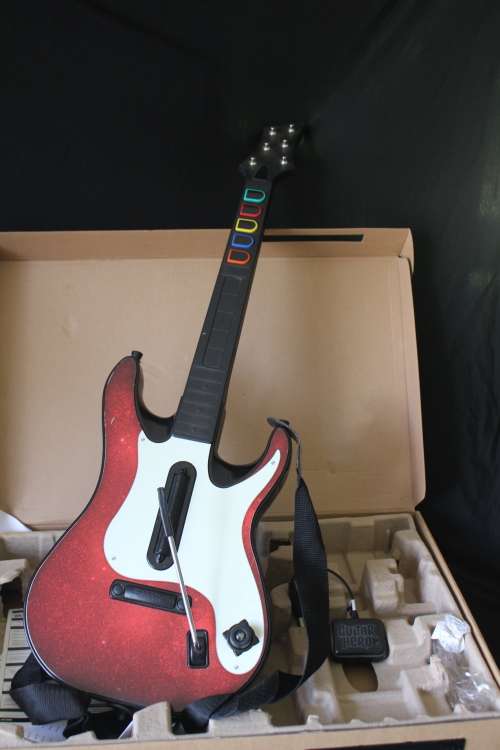 BOXED ORIGINAL PLAYSTATION 3 GUITAR HERO 2009 CONTROLLER IN FULL WORKING ORDER