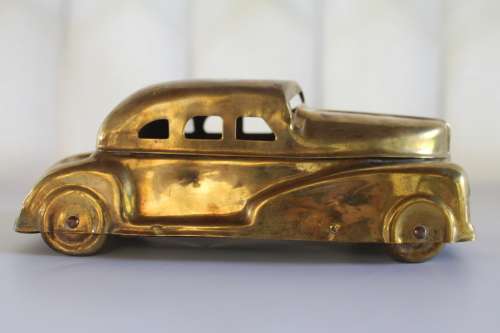 WOW!!! STUNNING ART DECO BETEL MOTORCAR OPEN TYPE 25CM X 12CM (AWESOME 300$ VALUE)