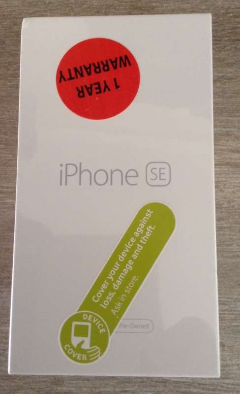 iPhoneSE... Still sealed in box....