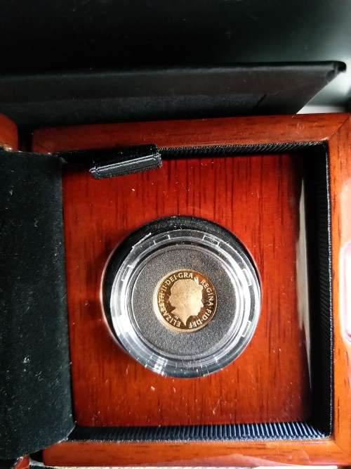 2014 GOLD UK QUARTER SOVEREIGN -LIMITED EDITION 168/3000  - FREE POSTNET DELIVERY