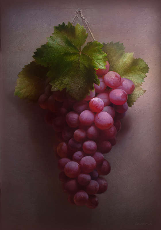 Flame Tokay Grapes - by Gerbrand van Heerden