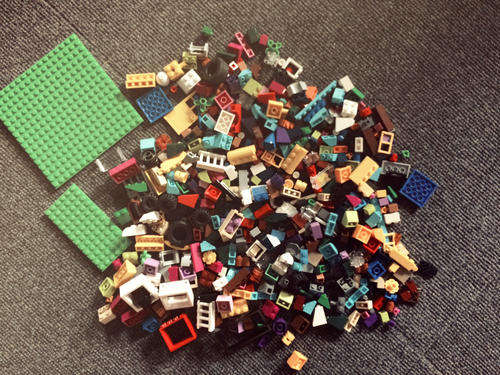 Assorted Lego Pieces, as New (never been used)