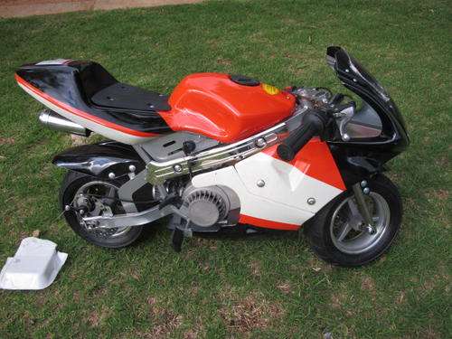 Brand New # 49cc KIDS SUPER BIKE # POCKET BIKE # Best Christmas Gift To Your Child # Start n Drive #