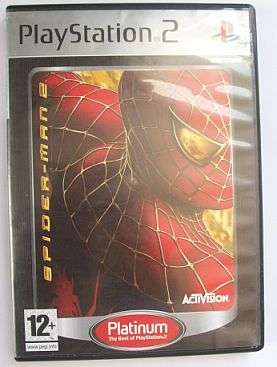 PS2 SPIDERMAN 2 GAME