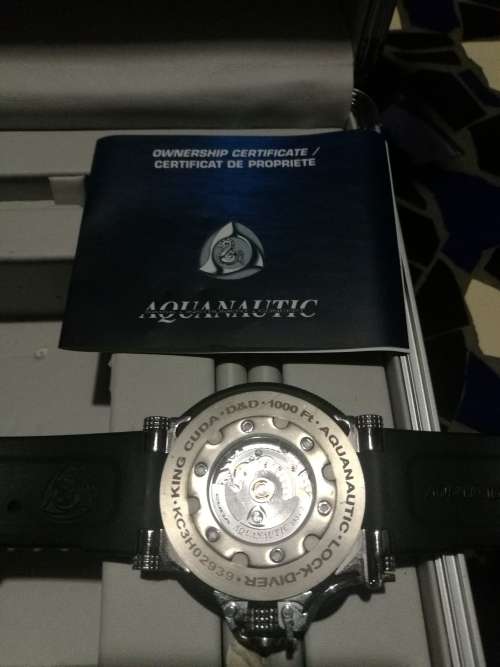 Aquanautic King Cuda gents diving watch