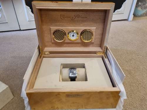 Cuervo Y Sobrinos gent`s evening watch