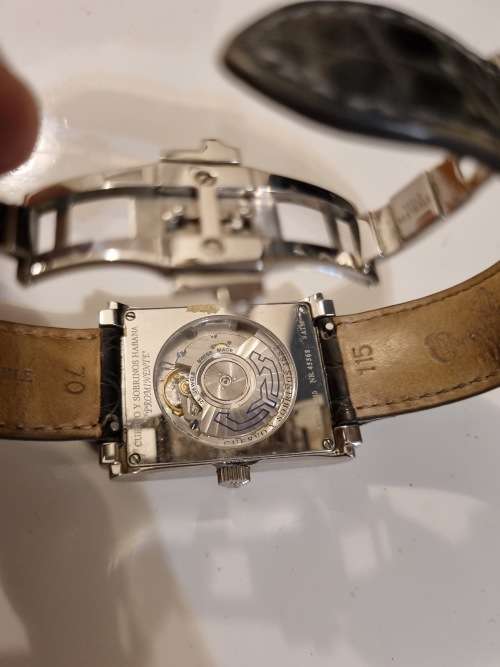 Cuervo Y Sobrinos gent`s evening watch