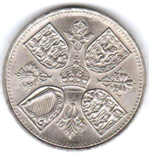 1953 5 Shillings - Elizabeth II Coronation