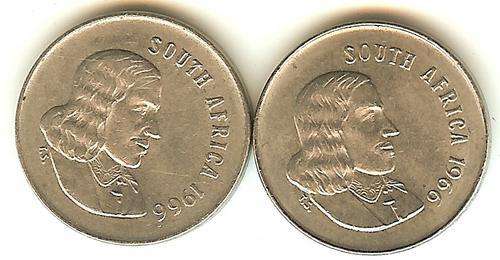 1966 5C - VAN RIEBEECK X 2 BIDDING PER COIN