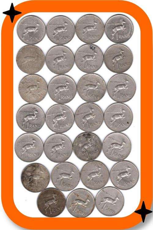 R1 One Rand - 1978 x 4 * 1979 x 4 * 1981 * 1982 * 1987 * 1983 x 3 * 1988 x 5 * 1989 x 2 * 1990 x 6