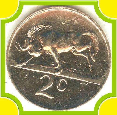 1965 2 CENT coin -- VAN RIEBEECK -- ONE OF A KIND?