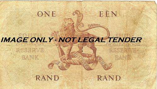 G RISSIK R1 NOTE - OLD BIG ONE RAND - A90 - AS PER SCAN