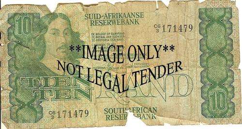 GPC DE KOCK R10 NOTE - TIEN / TEN RAND - C6/3 - AS PER SCAN