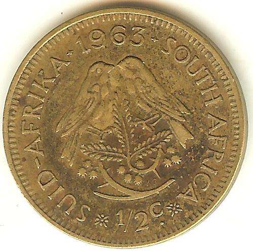 1963 1/2c The Large Half Cent - Van Riebeeck - Suid-Afrika / South Africa - As per Scan