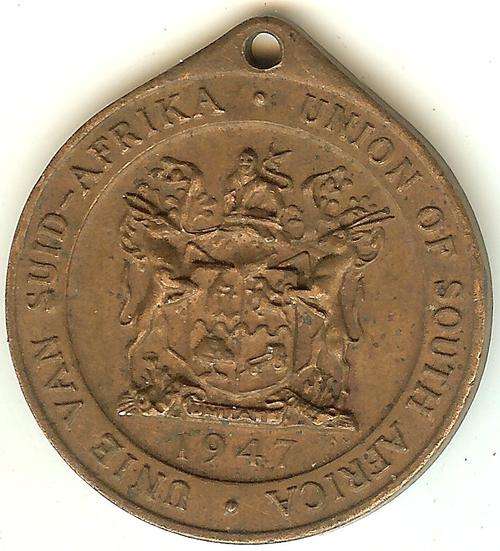 1947 Union of South Africa ** Royal Visit ** As per Scan
