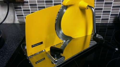 Stunning well looked after YELLOW Bread/Meat Cutter!